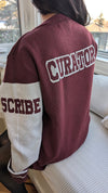 Basgiath SCRIBE Varsity Knit Classic Fit [Burgundy] | Fourth Wing