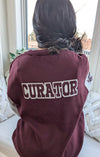 Basgiath SCRIBE Varsity Knit Classic Fit [Burgundy] | Fourth Wing