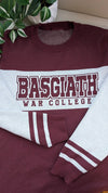 Basgiath SCRIBE Varsity Knit Classic Fit [Burgundy] | Fourth Wing