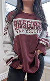 Basgiath RIDER Varsity Knit Classic Fit [Burgundy] | Fourth Wing