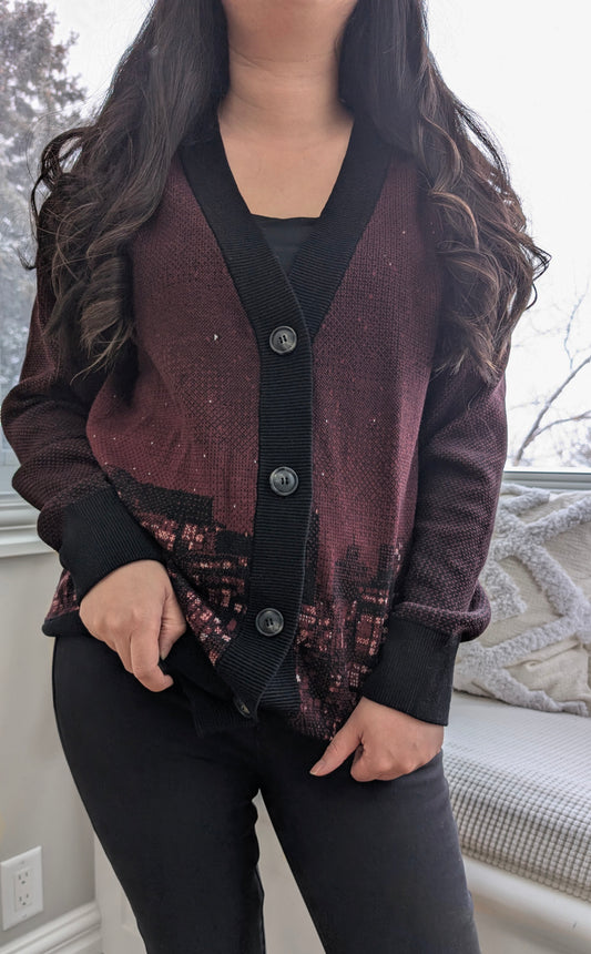 LUNATHION Nights Constellation Cardigan | Crescent City