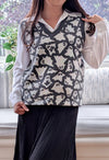 Ghost Stories Knit Sweater Vest [White]