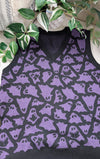 Ghost Stories Knit Sweater Vest [Purple]