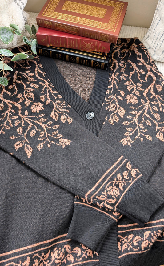 The Reader Knit Cardigan [Copper]