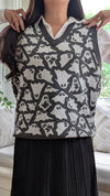 Ghost Stories Knit Sweater Vest [White]