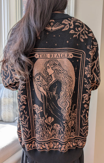 The Reader Knit Cardigan [Copper]