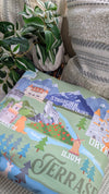 Travel Erilea Throne of Glass World Map Blanket
