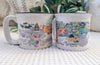 Travel Erilea Throne of Glass World Map Ceramic Mug