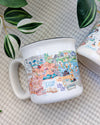 Travel Erilea Throne of Glass World Map Ceramic Mug
