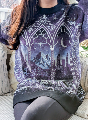 Into the Maasverse Relaxed Fit Knit Sweater