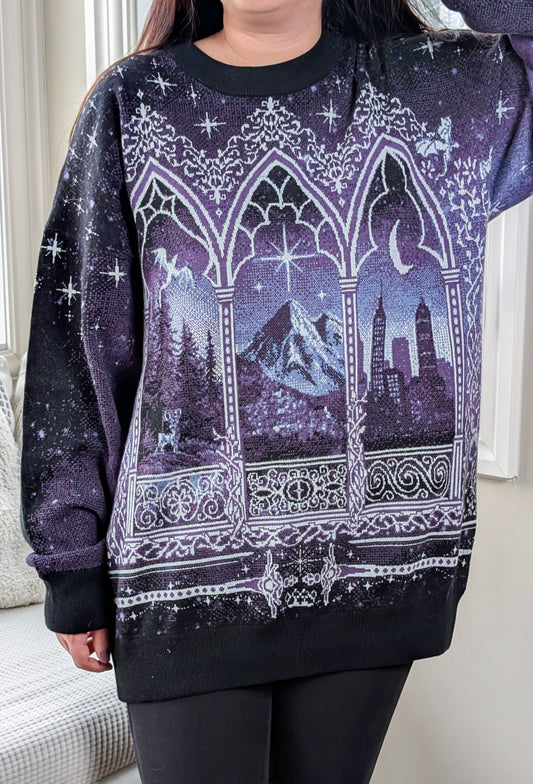 Into the Maasverse Relaxed Fit Knit Sweater