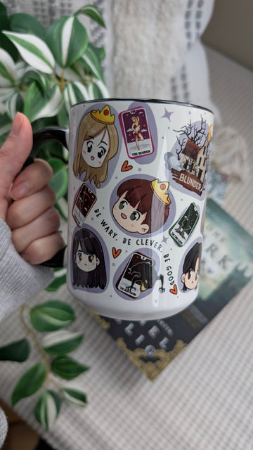 One Dark Window Chibi Style Mug | The Shepherd King