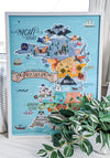 Travel Prythian Poster Print | ACOTAR