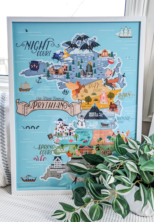 Travel Prythian Poster Print | ACOTAR