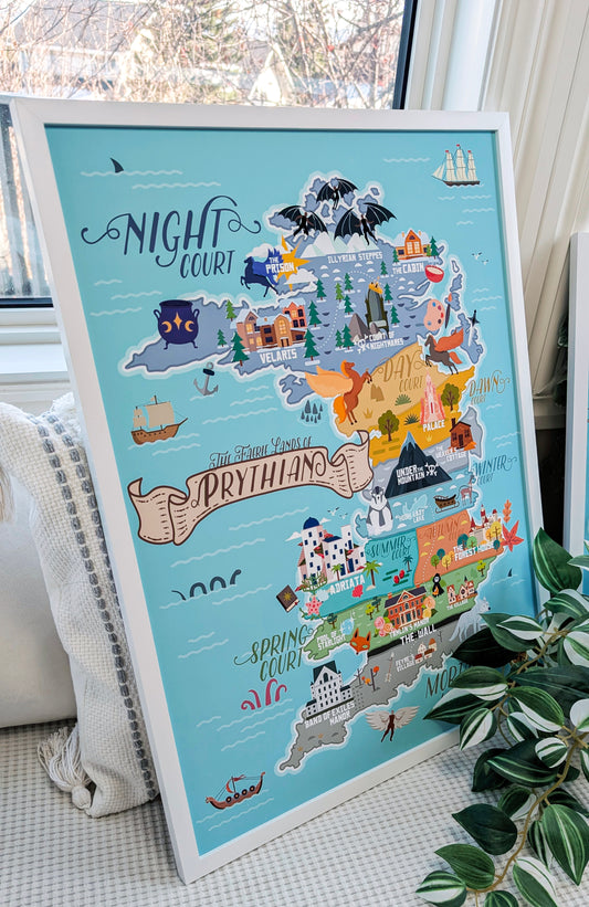 Travel Prythian Poster Print | ACOTAR
