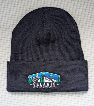Sample Sale: Velaris Black Beanie