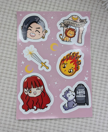 Sample Sale: CC Chibi Sticker Sheet
