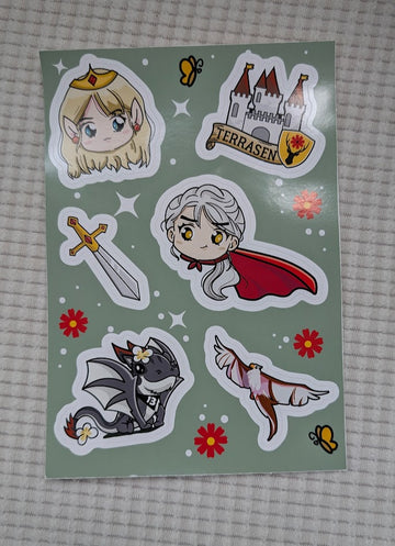 Sample Sale: ToG Chibi Sticker Sheet