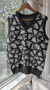 Sample Sale: White Ghosts Knit Vest Size S