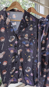 Sample Sale: Navy SJM Boyfriends LONG PJ Set