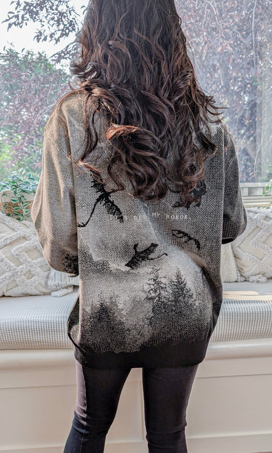 My Honor Knit Cardigan | Fourth Wing