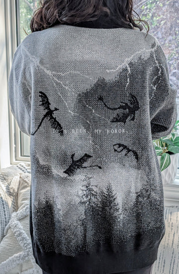 My Honor Knit Cardigan | Fourth Wing