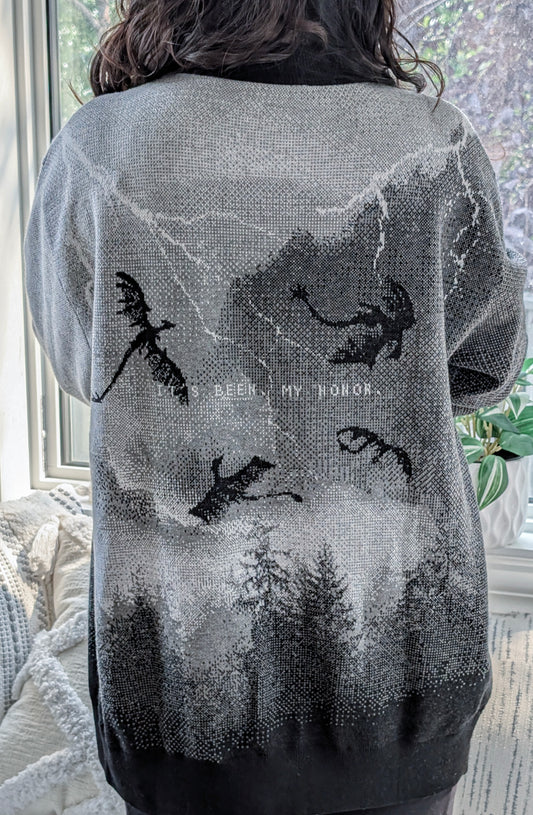 My Honor Knit Cardigan | Fourth Wing