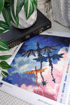 Evening Flight Diamond Painting Kit | Fourth Wing