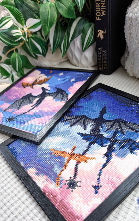 Evening Flight Diamond Painting Kit | Fourth Wing