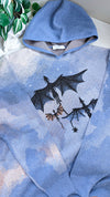 Dawn Flight Knit Hoodie | Fourth Wing