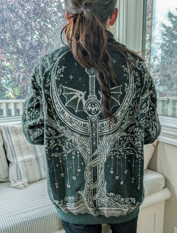 The Branch and Blade Knit Cardigan [Pine]