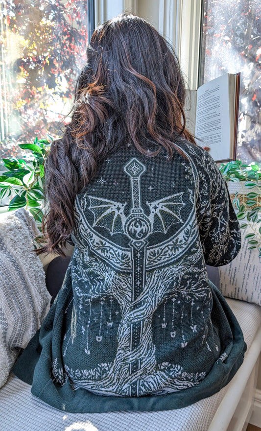 The Branch and Blade Knit Cardigan [Pine]
