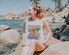 Pool Day Tank Top | Book Girl Summer