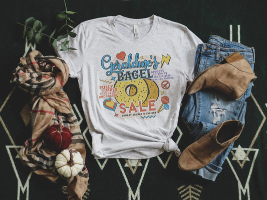 Geraldine's Bagel Sale T-Shirt | Zodiac Academy