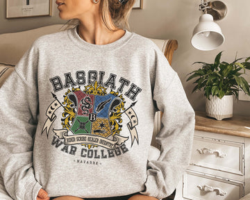 Basgiath War College Quarters Crest Sweatshirt | Fourth Wing