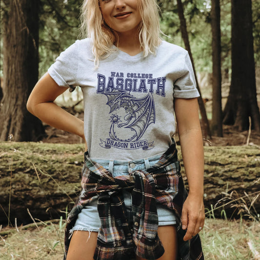 Basgiath War College Dragon Rider T-Shirt | Fourth Wing