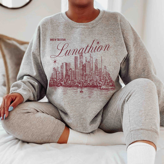 Lunathion Postcard Sweatshirt | Crescent City