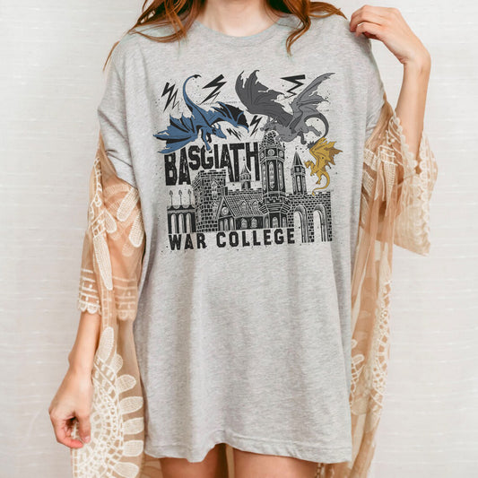 Basgiath War College Campus T-Shirt | Fourth Wing