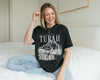 Turah Postcard T-Shirt | Shield of Sparrows