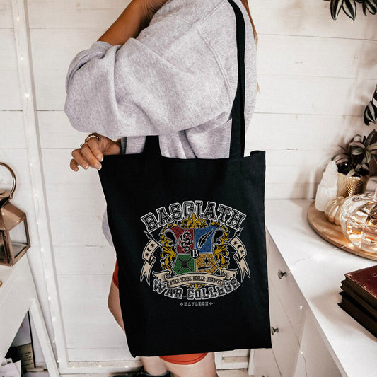 Basgiath War College Coat-of-Arms Tote Bag | Fourth Wing