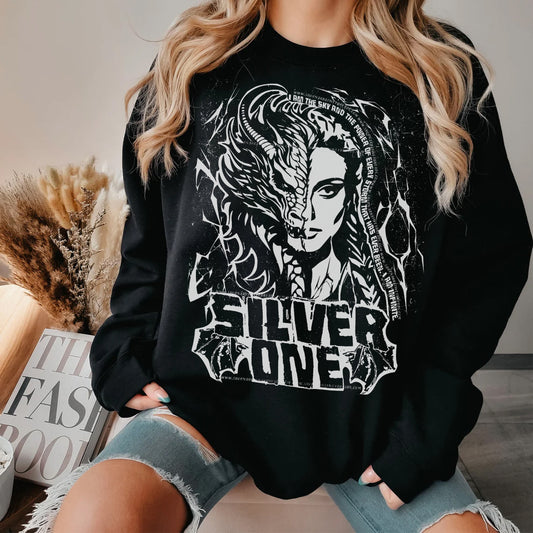 Silver One - I Am Infinite Sweatshirt | Fourth Wing