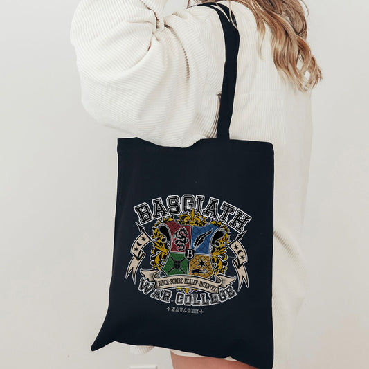Basgiath War College Coat-of-Arms Tote Bag | Fourth Wing