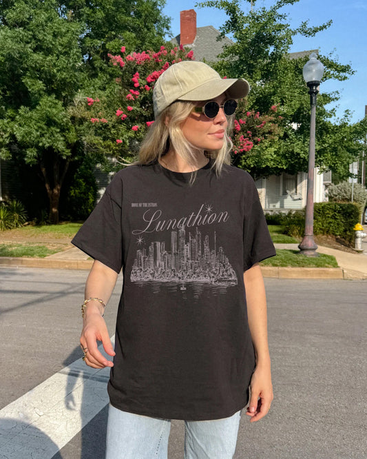 Lunathion Postcard T-Shirt | Crescent City