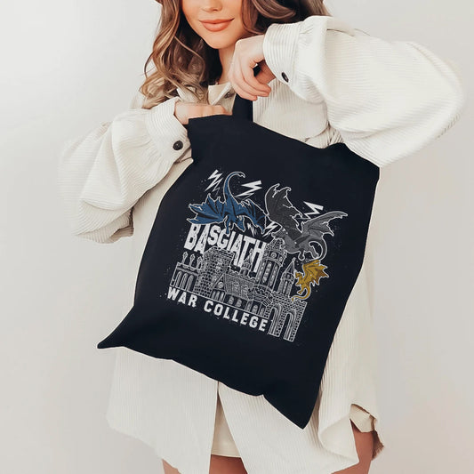 Basgiath War College Campus Tote Bag | Fourth Wing