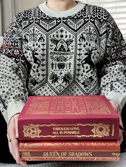 Maasverse Solstice Relaxed Fit Knit Sweater