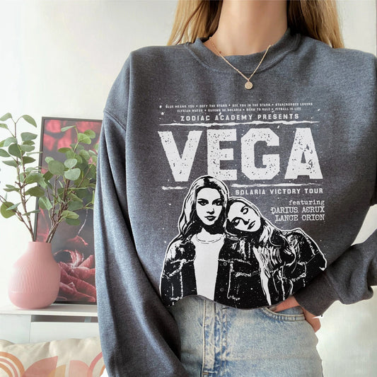 Vega Sisters Victory Tour Sweatshirt | Zodiac Academy
