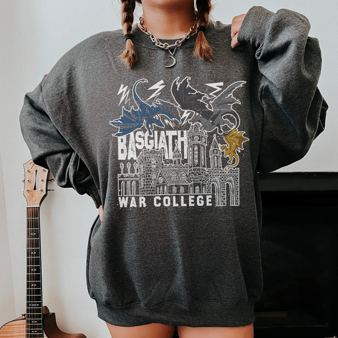 Basgiath War College Campus Sweatshirt | Fourth Wing– Narrative Threads