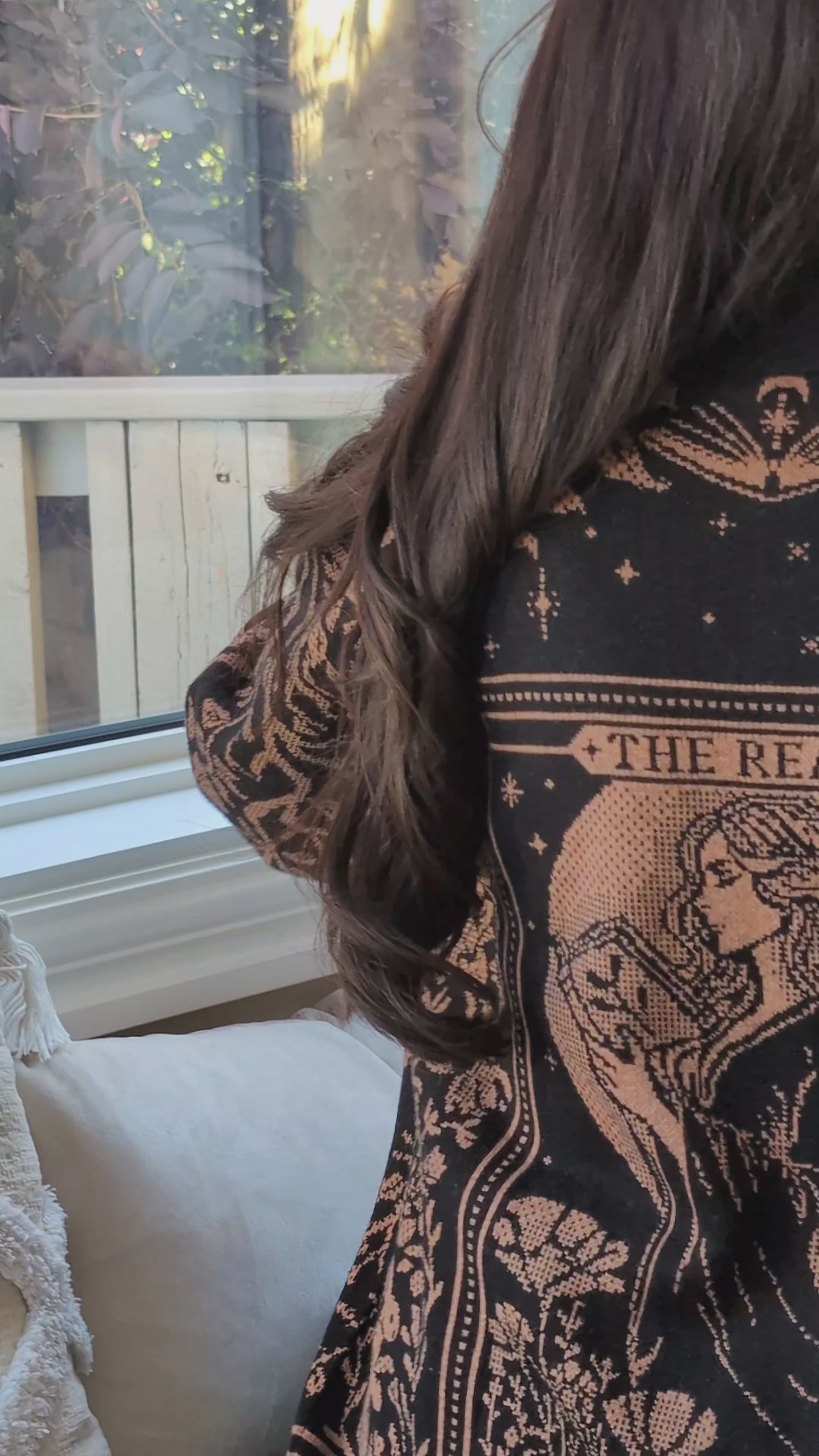 The Reader Knit Cardigan [Copper] – Narrative Threads