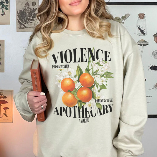 Violence Apothecary Sweatshirt | Fourth Wing