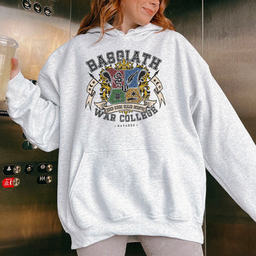 Basgiath War College Quadrants Crest Hoodie | Fourth Wing